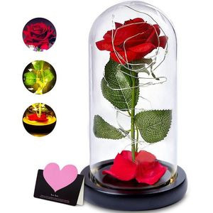 La Belle et la Bête Lumière Rose Enchantée -Produit Disney sous Licence Officielle