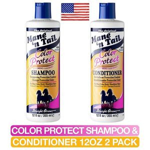 Mane 'N Tail Color Protect shampooing + revitalisant 12 onces chacun 355ML
