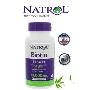 Natrol BIOTINE 10000mcg 100 tablettes - USA