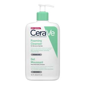 Cerave Gel Moussant Visage Peaux Normales A Grasses 473ml